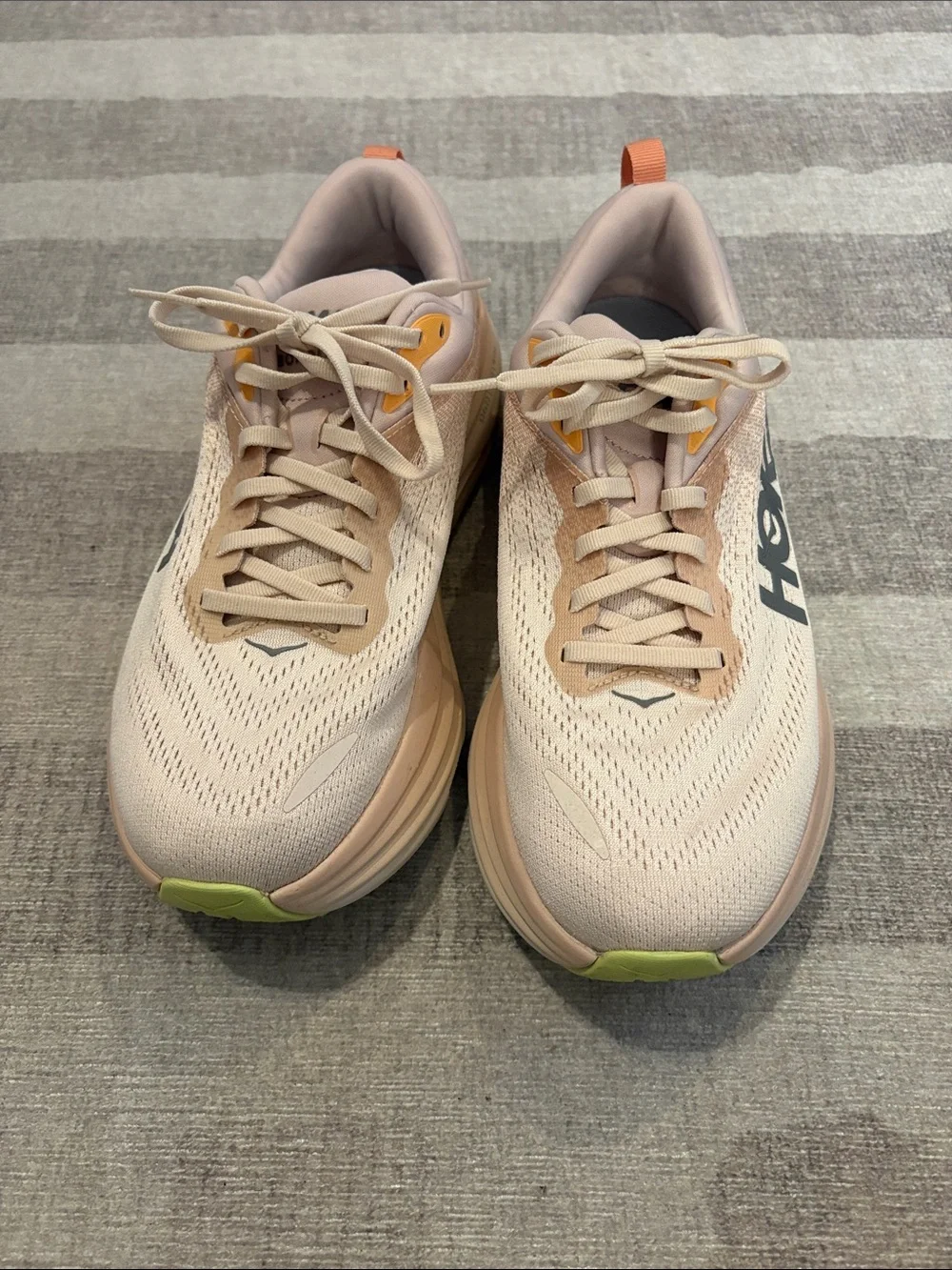 Hoka Women's Bondi 8 - Cream/Vanilla